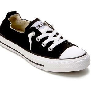 Black & white converse shoreline slip one size 5.5 NWT